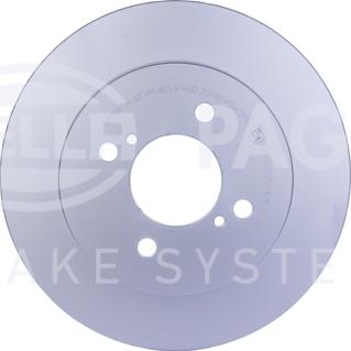 HELLA 8DD 355 118-511 - Brake Disc autospares.lv