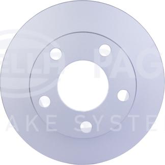 HELLA 8DD 355 118-581 - Brake Disc autospares.lv