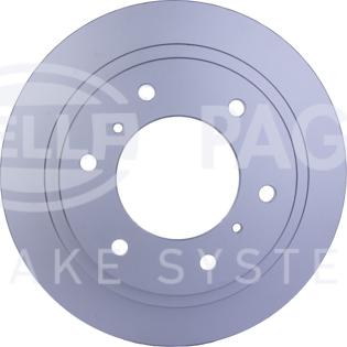 HELLA 8DD 355 118-651 - Brake Disc autospares.lv