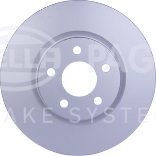 HELLA 8DD 355 118-601 - Brake Disc autospares.lv