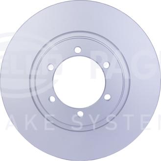 HELLA 8DD 355 118-681 - Brake Disc autospares.lv