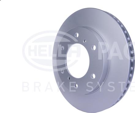 HELLA 8DD 355 118-631 - Brake Disc autospares.lv