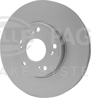 HELLA 8DD 355 118-191 - Brake Disc autospares.lv