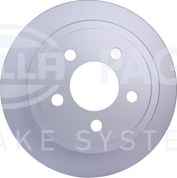 HELLA 8DD 355 118-341 - Brake Disc autospares.lv