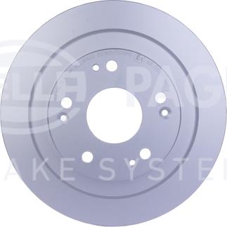 HELLA 8DD 355 118-351 - Brake Disc autospares.lv