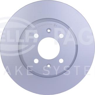 HELLA 8DD 355 118-251 - Brake Disc autospares.lv