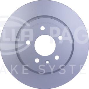 HELLA 8DD 355 118-281 - Brake Disc autospares.lv