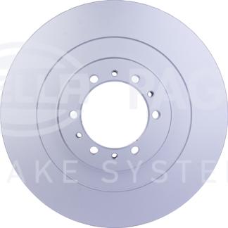 HELLA 8DD 355 118-741 - Brake Disc autospares.lv