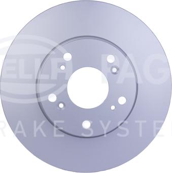 HELLA 8DD 355 118-761 - Brake Disc autospares.lv