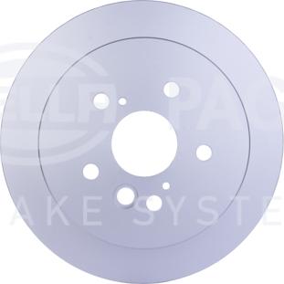 HELLA 8DD 355 118-721 - Brake Disc autospares.lv