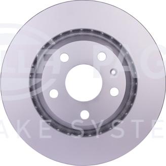 HELLA 8DD 355 113-981 - Brake Disc autospares.lv