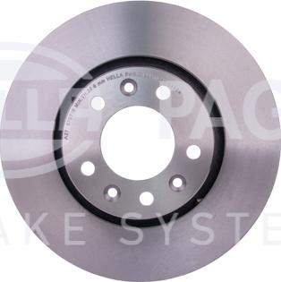 HELLA 8DD 355 113-661 - Brake Disc autospares.lv