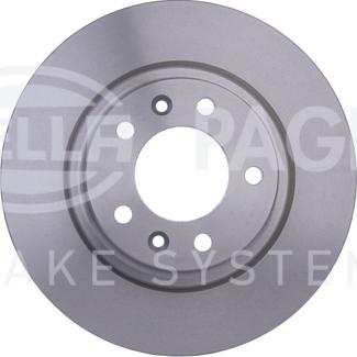 HELLA 8DD 355 113-681 - Brake Disc autospares.lv