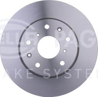 HELLA 8DD 355 113-631 - Brake Disc autospares.lv