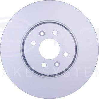 HELLA 8DD 355 113-061 - Brake Disc autospares.lv