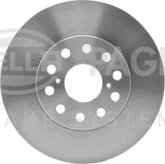 HELLA 8DD 355 113-071 - Brake Disc autospares.lv