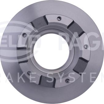 HELLA 8DD 355 113-811 - Brake Disc autospares.lv