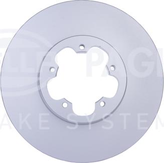 HELLA 8DD 355 113-281 - Brake Disc autospares.lv