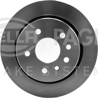HELLA 8DD 355 112-491 - Brake Disc autospares.lv