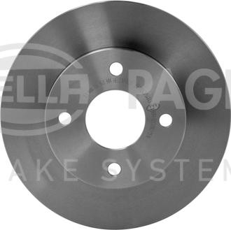 HELLA 8DD 355 112-431 - Brake Disc autospares.lv