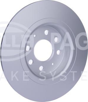 HELLA 8DD 355 112-621 - Brake Disc autospares.lv