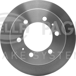 HELLA 8DD 355 112-001 - Brake Disc autospares.lv