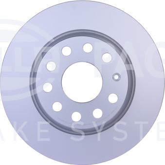 HELLA 8DD 355 112-141 - Brake Disc autospares.lv