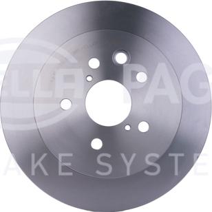 HELLA 8DD 355 112-881 - Brake Disc autospares.lv