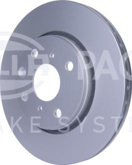 HELLA 8DD 355 112-311 - Brake Disc autospares.lv