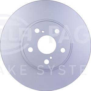 HELLA 8DD 355 112-331 - Brake Disc autospares.lv