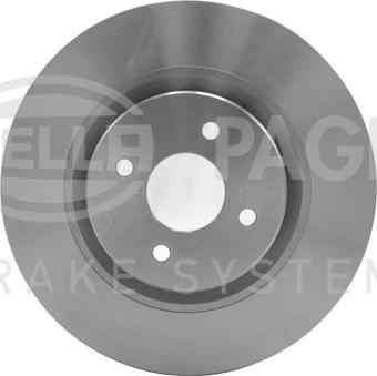 HELLA 8DD 355 112-711 - Brake Disc autospares.lv