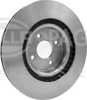 HELLA 8DD 355 112-711 - Brake Disc autospares.lv