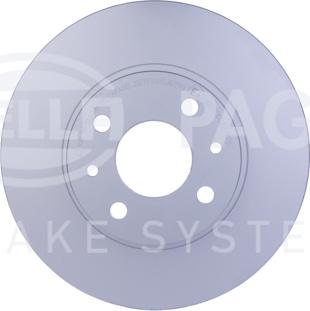 HELLA 8DD 355 117-931 - Brake Disc autospares.lv