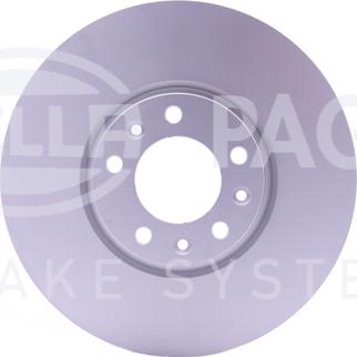 HELLA 8DD 355 117-331 - Brake Disc autospares.lv