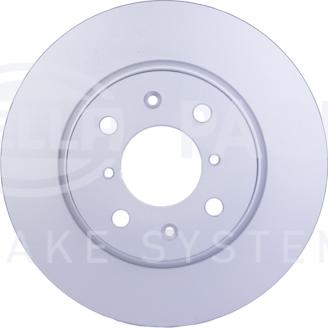 HELLA 8DD 355 117-371 - Brake Disc autospares.lv