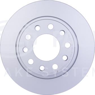 HELLA 8DD 355 117-241 - Brake Disc autospares.lv