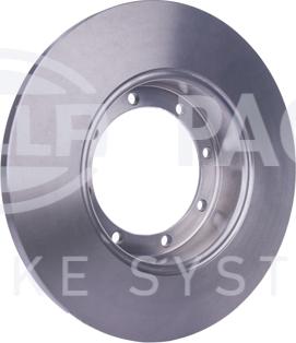 HELLA 8DD 355 117-281 - Brake Disc autospares.lv