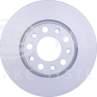 HELLA 8DD 355 117-231 - Brake Disc autospares.lv