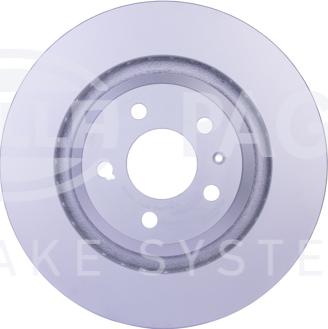 HELLA 8DD 355 117-721 - Brake Disc autospares.lv