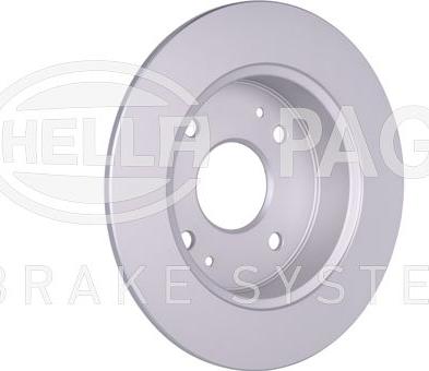 HELLA 8DD 355 133-171 - Brake Disc autospares.lv