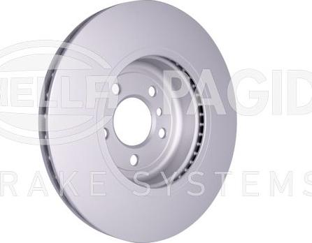 HELLA 8DD 355 133-751 - Brake Disc autospares.lv