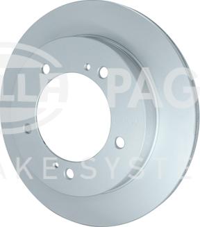 HELLA 8DD 355 132-911 - Brake Disc autospares.lv