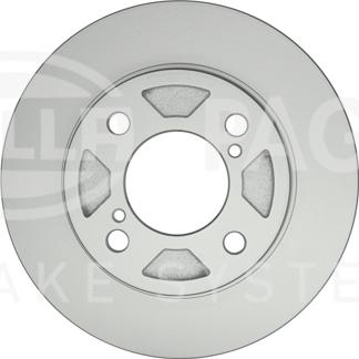 HELLA 8DD 355 132-041 - Brake Disc autospares.lv