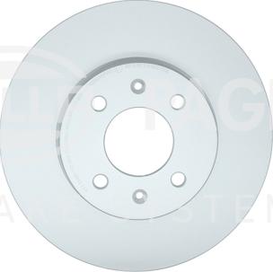 HELLA 8DD 355 132-081 - Brake Disc autospares.lv