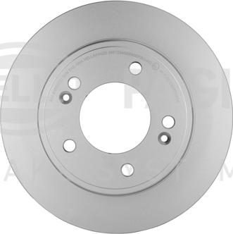 HELLA 8DD 355 129-451 - Brake Disc autospares.lv