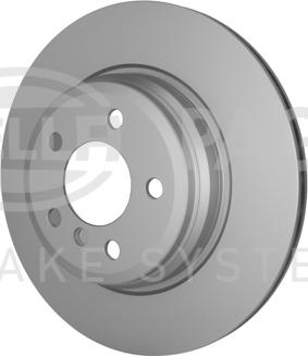 HELLA 8DD 355 129-641 - Brake Disc autospares.lv