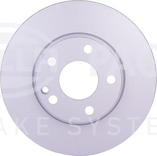 HELLA 8DD 355 129-671 - Brake Disc autospares.lv