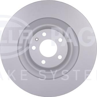 HELLA 8DD 355 129-031 - Brake Disc autospares.lv