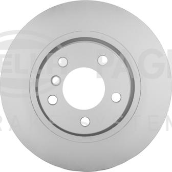 HELLA 8DD 355 129-811 - Brake Disc autospares.lv