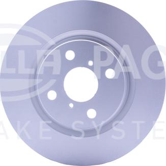 HELLA 8DD 355 125-491 - Brake Disc autospares.lv